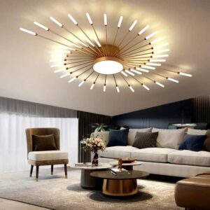 Dynamic Flush Chandelier