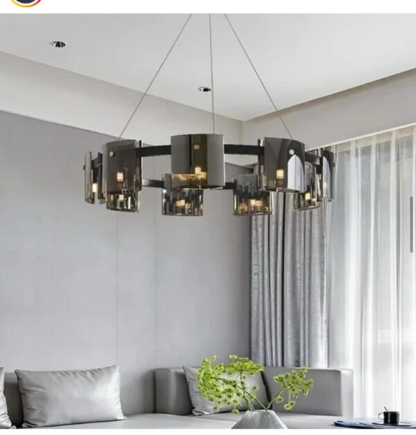 Glass Glow Chandelier