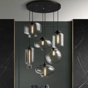 Glass Drop Lights