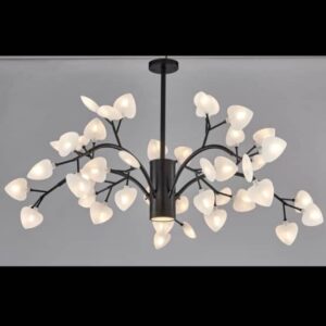 Gilded Branch Firefly Chandelier
