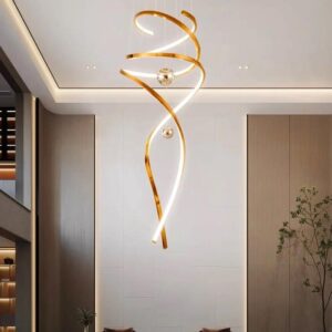 Luxury Spiral LED Chandelier
