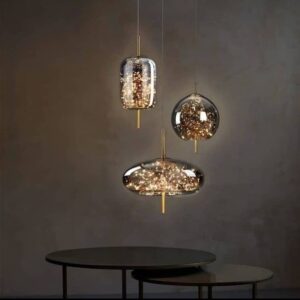 Modern Stardust Stairwell Light