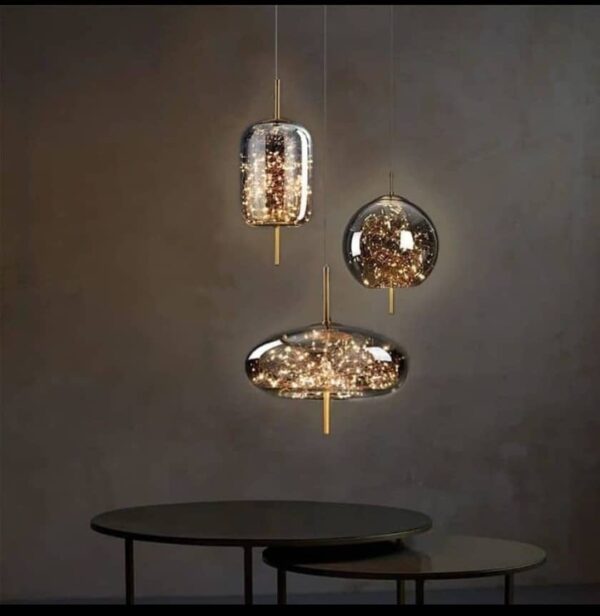 Modern Stardust Stairwell Light