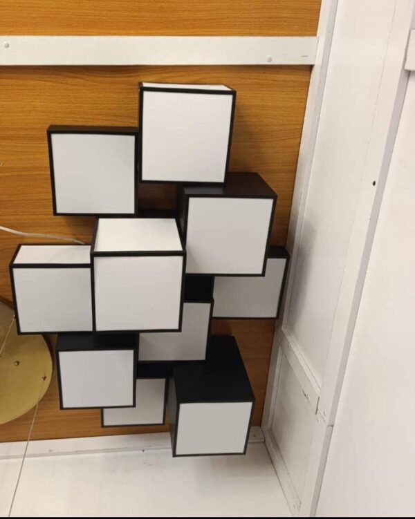 Cubist Shadow Wall Sconce