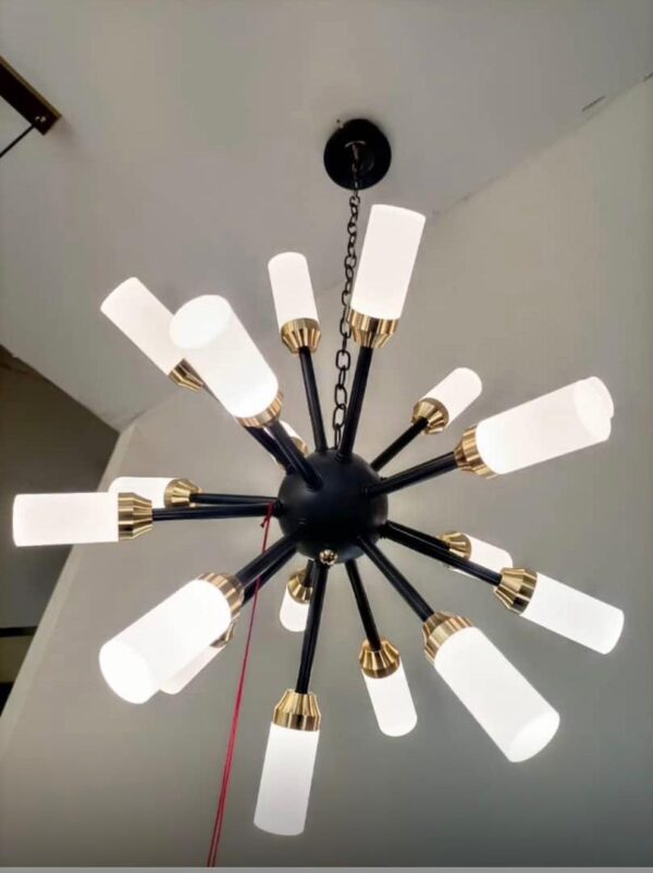 Modern Orb Cluster Chandelier