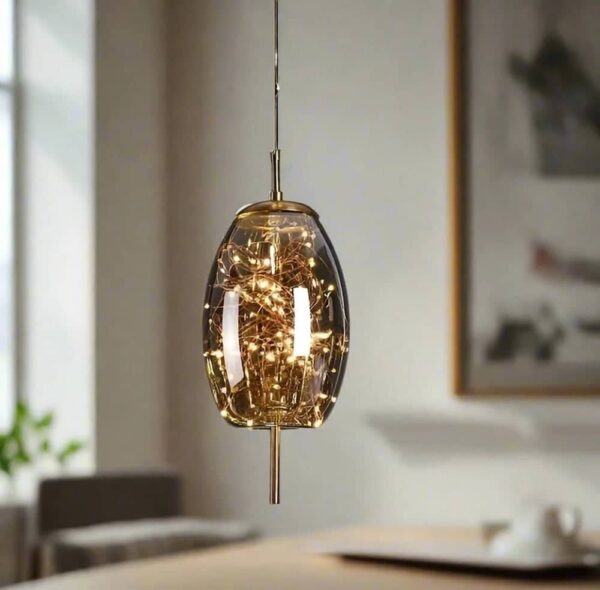 Modern Irregular Glass Lamp