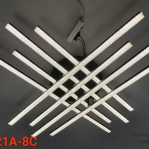 Modern Intersecting LED Chandelier