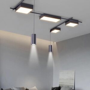 Modern Geometric Track Ceiling Light