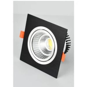 Square Black LED Downlight