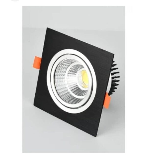 Square Black LED Downlight